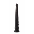 Hosszű szilikon fekete fenékdugó butt plug silicone black X-men 17.32