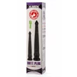 Hosszű szilikon fekete fenékdugó butt plug silicone black X-men 17.32