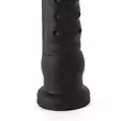 Hosszú anális izgató butt plug pvc black X-men 17.32