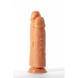 Tapadókorongos dupla műpénisz 2-in-1 dildó flesh X-men 10