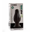 Fenék izgató dugó fekete 19 cm anal plug X-men 7.5