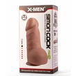 Vaskos fekete tapadótalpas dildó X-men simon 9.9 cock