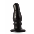 Nagy méretű anális izgató fekete Extra girthy butt plug vii 25 cm X-men 10