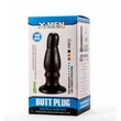 Nagy méretű anális izgató fekete Extra girthy butt plug vii 25 cm X-men 10