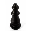 Nagy méretű anál dildó X-men extra girthy fekete plug 25,4 cm