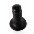 X-men extra girthy fekete plug 25,4 cm