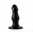 Nagy méretű talpas anál dildó fekete Extra girthy butt plug ii X-men 8.66