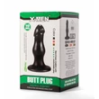 Nagy méretű talpas anál dildó fekete Extra girthy butt plug ii X-men 8.66