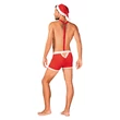 Férfi mikulás jelmez Obsessive Mr claus  l/xl
