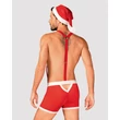 Férfi mikulás jelmez Obsessive Mr claus  l/xl