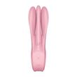Threesome 1 pink háromágú csiklóizgatós vibrátor