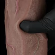 Valósághű nagy dildó 12'' dual layered silicone cock xxl 30 cm