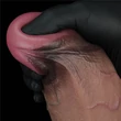 Valósághű nagy dildó 9.5'' dual layered silicone cock xxl 24 cm