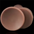 Valósághű nagy dildó 9.5'' dual layered silicone cock xxl 24 cm