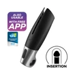 Okos, akkus maszturbátor Power black silver Satisfyer