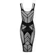 Cicaruha, testharisnya D609 Obsessive dress s/m/l