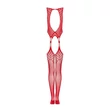 Obsessive Bodystocking n122 piros testharisnya s/m/l
