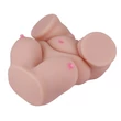 Kövér női test torzó maszturbátor Double hole 3d masturbator