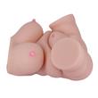 Kövér női test torzó maszturbátor Double hole 3d masturbator v
