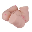 Kövér női test torzó maszturbátor Double hole 3d masturbator