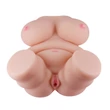 Kövér női test torzó maszturbátor Double hole 3d masturbator