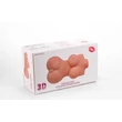 Női test torzó nagy mellekkel, két bejárattal Double hole 3d masturbator iv