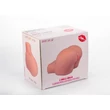 Női fenék maszturbátor 2 testnyílással Double hole masturbator iv testszínű