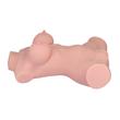 Női test torzó hagyományos pózhoz Double hole 3d masturbator iii