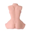 Női test torzó hagyományos pózhoz Double hole 3d masturbator iii