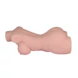 Nagymellű női test torzó Double hole 3d masturbator