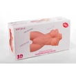 Nagymellű női test torzó Double hole 3d masturbator