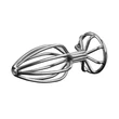 Rozsdamentes acél közepes méretű análdugó Stainless Anal Plug M