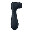 Léghullámos csiklóizgató fekete Satisfyer Pro 2 generation 3 with liquid air bluetooth app