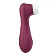 Léghullámos csiklóizgató borvörös Satisfyer Pro 2 generation 3 with liquid air bluetooth app