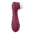 Léghullámos csiklóizgató borvörös Satisfyer Pro 2 generation 3 with liquid air bluetooth app