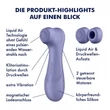 Léghullámos csiklóizgató lila Satisfyer Pro 2 generation 3 with liquid air