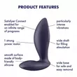 Anális vibrátor Satisfyer Power plug erős rezgésekkel