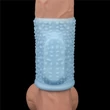 Rücskös vibráló péniszköpeny Vibrating drip knights ring
