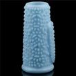 Rücskös vibráló péniszköpeny Vibrating drip knights ring