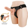 Felköthető dildó Pretty love tom harness briefs 20 cm