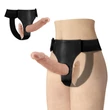 Felcsatolható két péniszes strapon Wearable harness strap on double ended realistic dildo