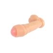 Tapadótalpas dildó 20 cm Real beats dong 8 inch
