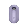 Léghullámos csiklóizgató vibrációval lila Pro to go 2 violet