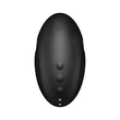 Léghullámos és vibrátoros csendes csiklóizgató Vulva lover 3 black