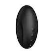Léghullámos és vibrátoros csendes csiklóizgató Vulva lover 3 black