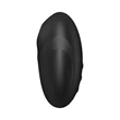 Léghullámos és vibrátoros csendes csiklóizgató Vulva lover 3 black