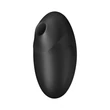 Léghullámos és vibrátoros csendes csiklóizgató Vulva lover 3 black