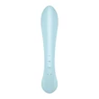 Nyúl vibrátor Triple oh light blue 24 cm