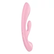 Nyúl vibrátor Satisfyer Triple oh pink 24 cm