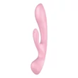 Nyúl vibrátor Satisfyer Triple oh pink 24 cm